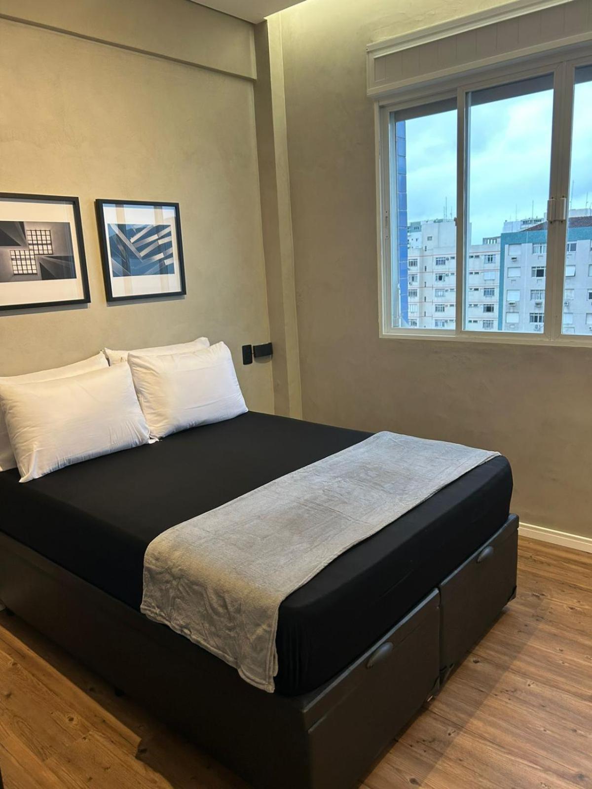 Apartamento Frente A Praia Do Embare Santos Εξωτερικό φωτογραφία