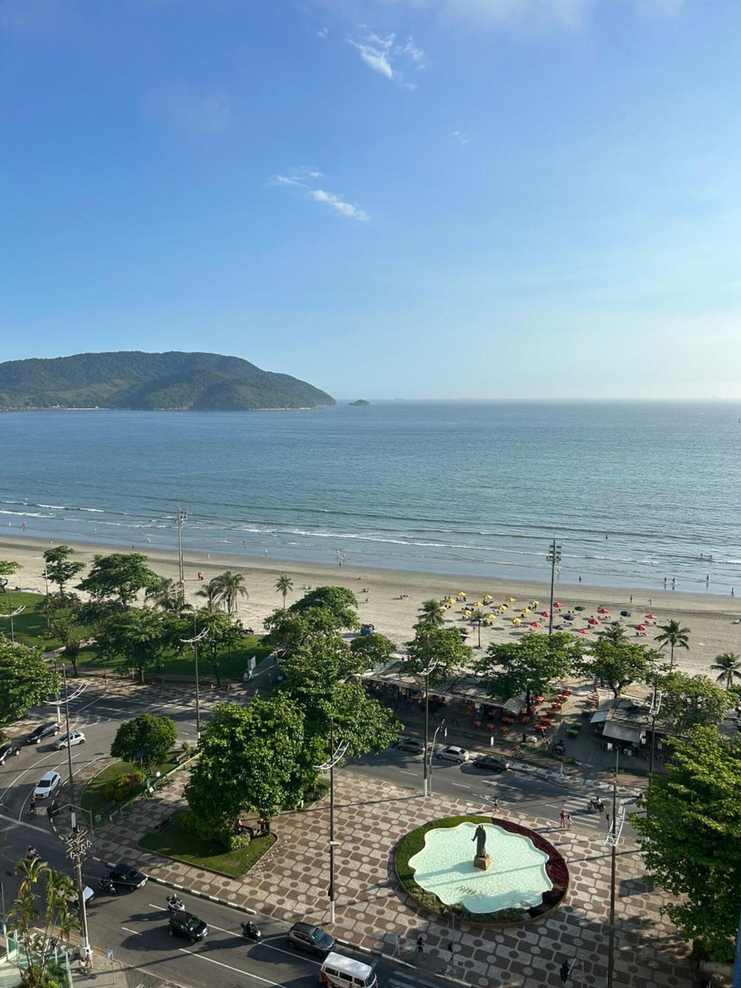 Apartamento Frente A Praia Do Embare Santos Εξωτερικό φωτογραφία