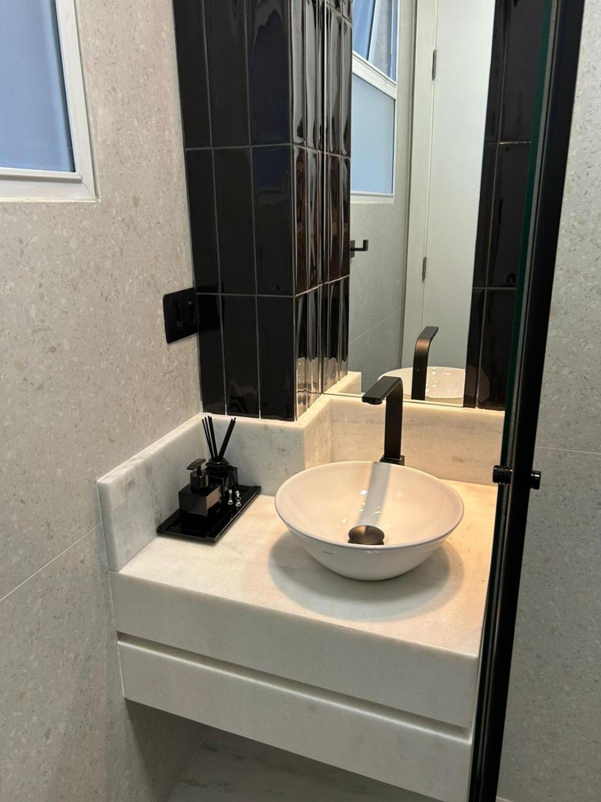 Apartamento Frente A Praia Do Embare Santos Εξωτερικό φωτογραφία